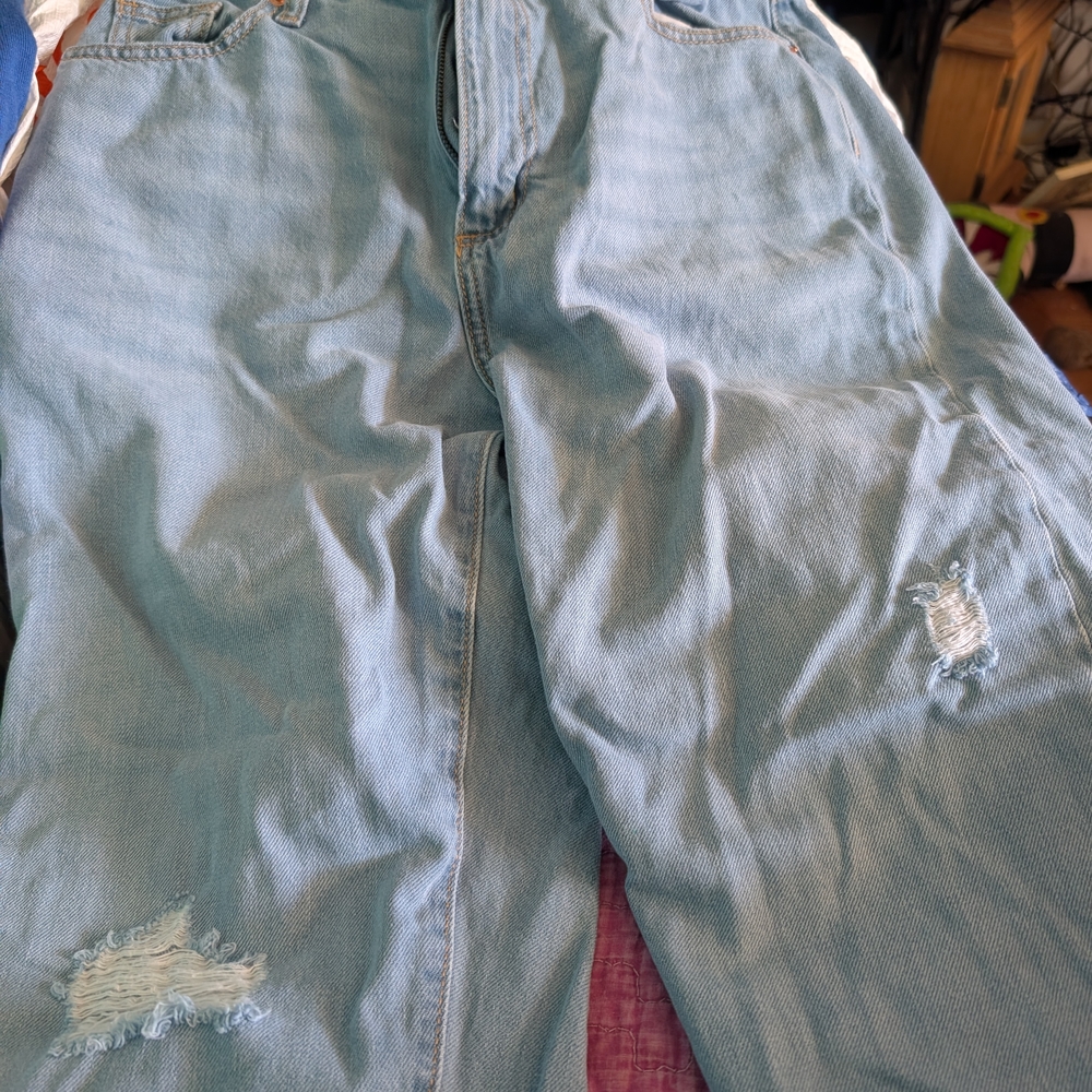 Universal Thread Light Blue Denim Pants - Picture 2 of 13